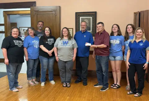 2025 donation recipient Wynford Band Boosters